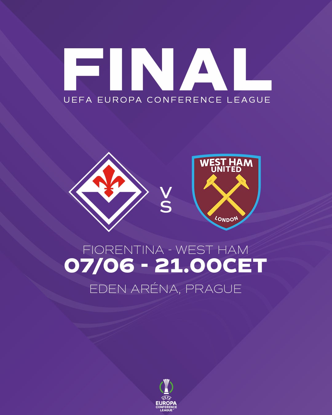 UECL FINAL: FIORENTINA-WEST HAM